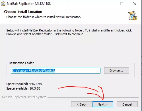 qnap-netbak-replicator-insatall-path